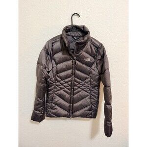 ​The North Face 550 Down Puffer Aconcagua Jacket Womens Small Insulated Brownie
